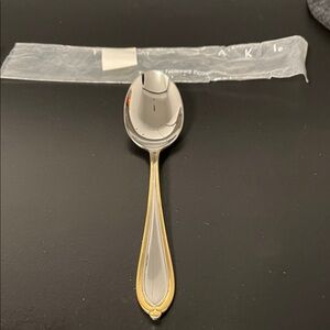 Yamazaki Silver and Gold Spoon